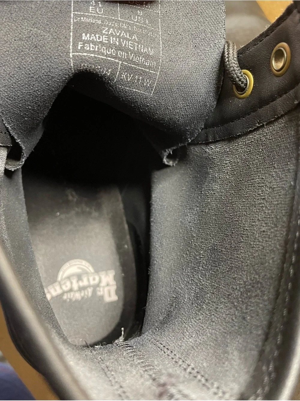 Dr. Martens Black Leather Lace-Up Zavala Platform Boots